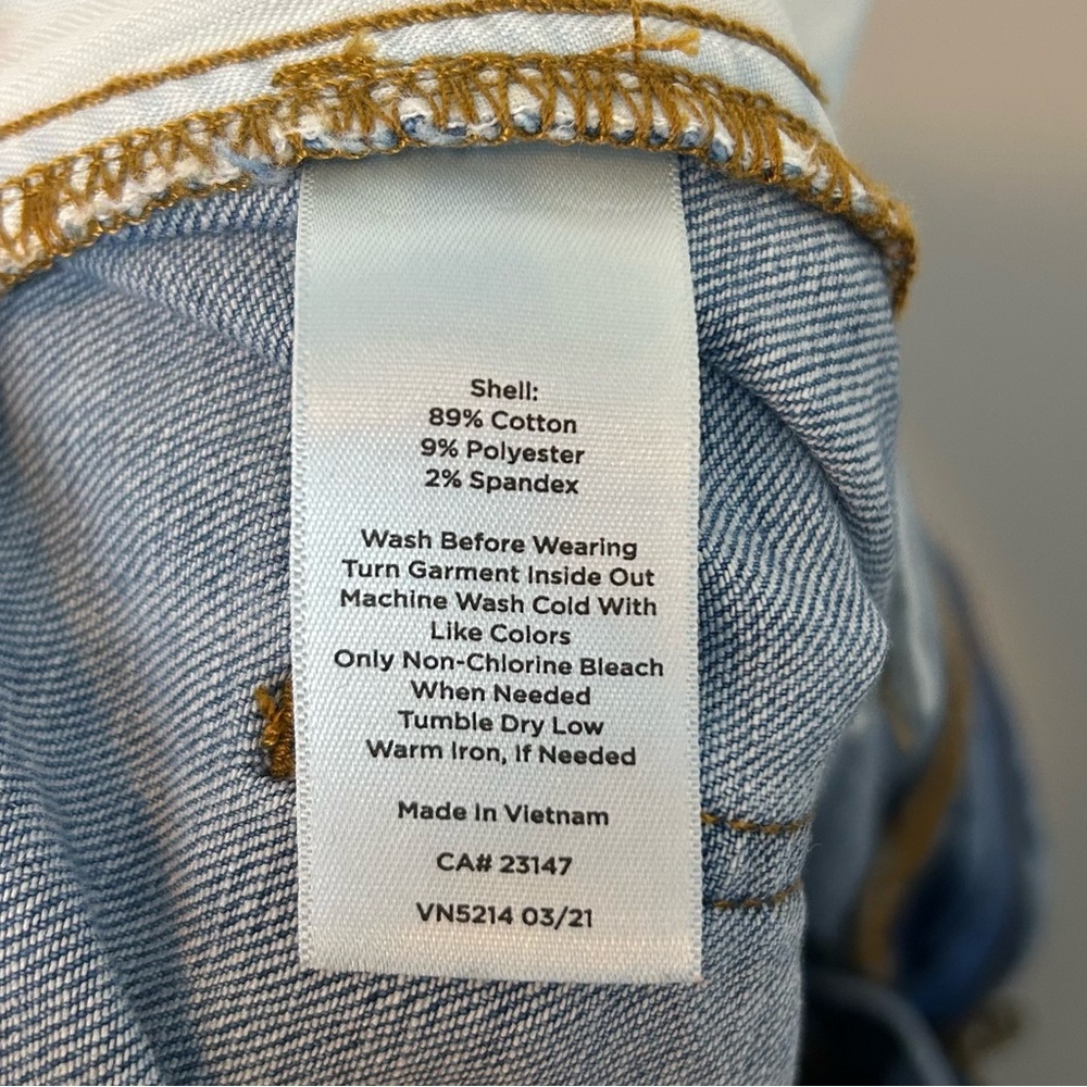 TALBOTS High Rise Wide Leg Jeans - Picture 5 of 5